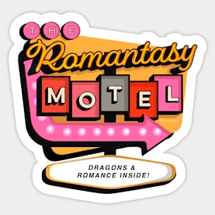 The Romantasy Motel Sticker